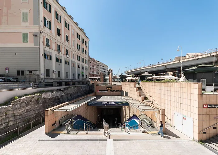 Cozy Apartment, 300 Meters From The Genoa Aquarium And San Giorno Metro